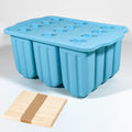 Food-Grade Silicone Ice Cream Mold - Reusable & Easy-to-Clean Freezer-Safe Household DIY Tool with Eco-Friendly Design