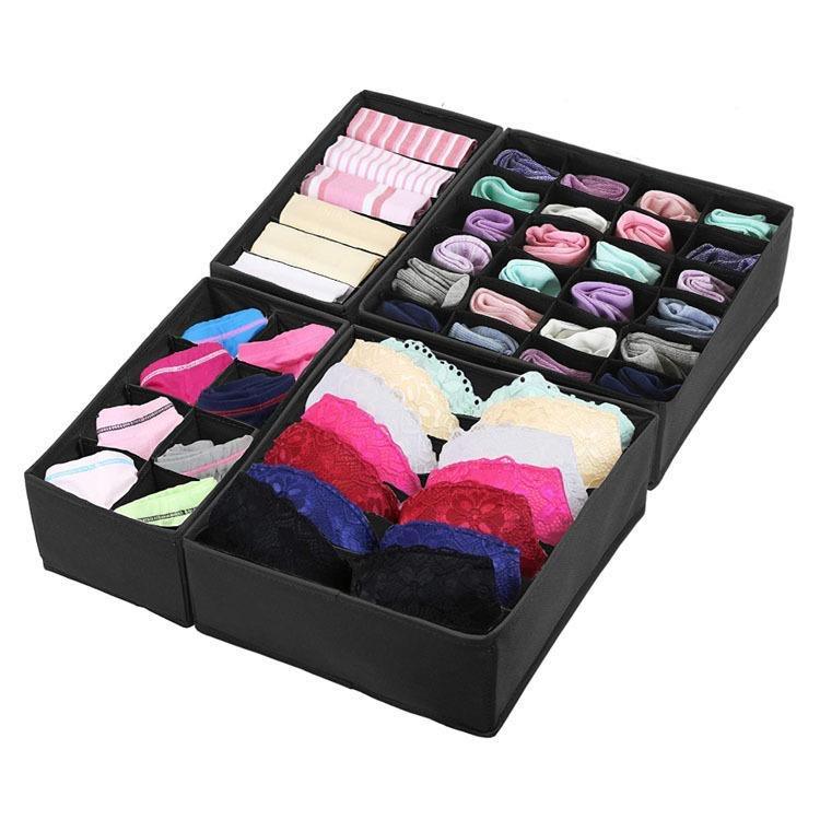 Drawer Divider Set for Household Wardrobe Organizer