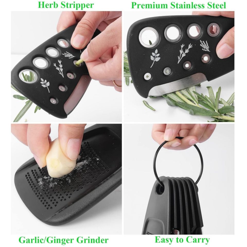 2025 Innovative Portable Kitchen Helper Set 6-Piece Multifunctional Small Kitchen Tools Space-Saving Fruit Vegetable Accessories