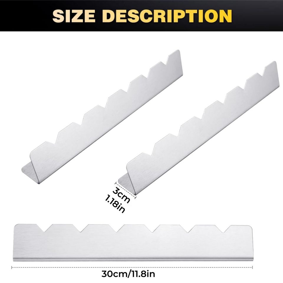 Stainless Steel Multifunctional Kabob Rack for Long Skewers BBQ Accessory