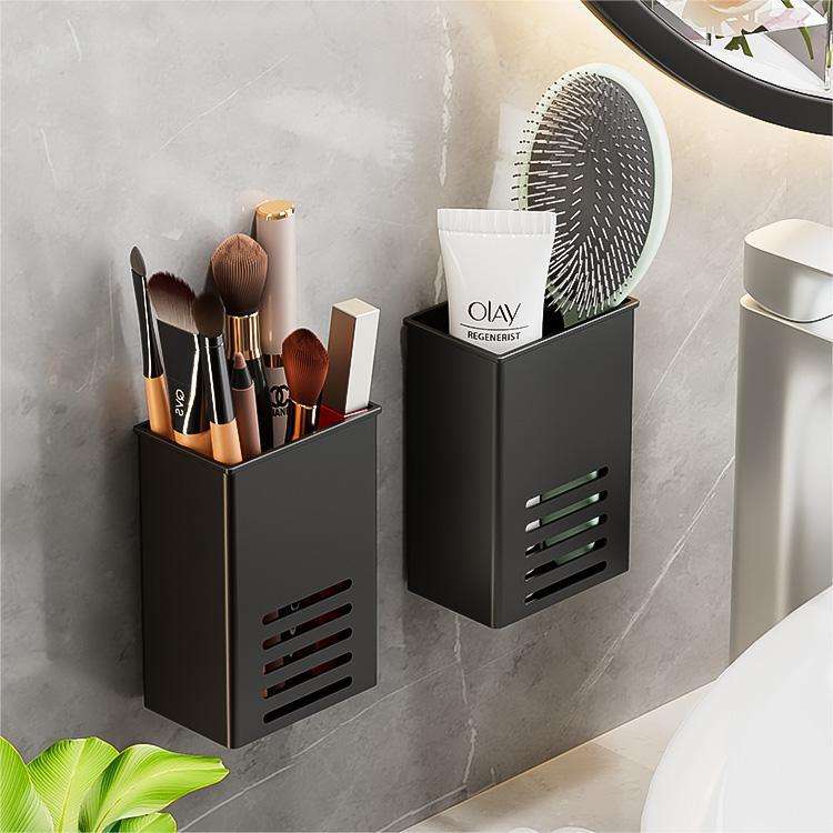 High-Quality Multifunctional Aluminum Wall Mount Shelf for Bathroom Kitchen Living Room