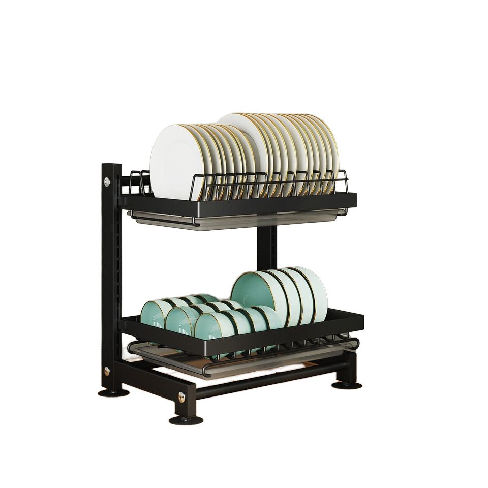 Kitchen Dish Storage Rack