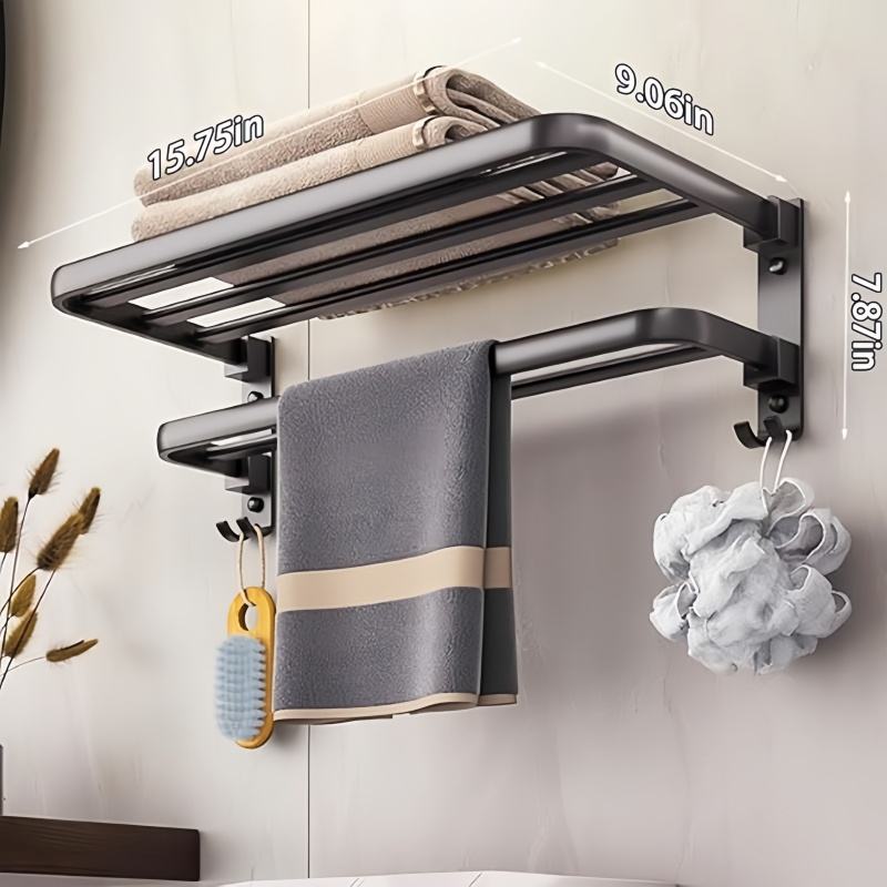 Modern Bathroom Accessories Set with Metal Construction