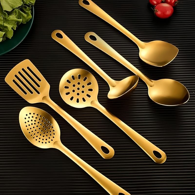 Stainless Steel 6-Piece Kitchen Utensil Set, Kitchen Spatula Set, Essential Kitchen Tools & Accessories