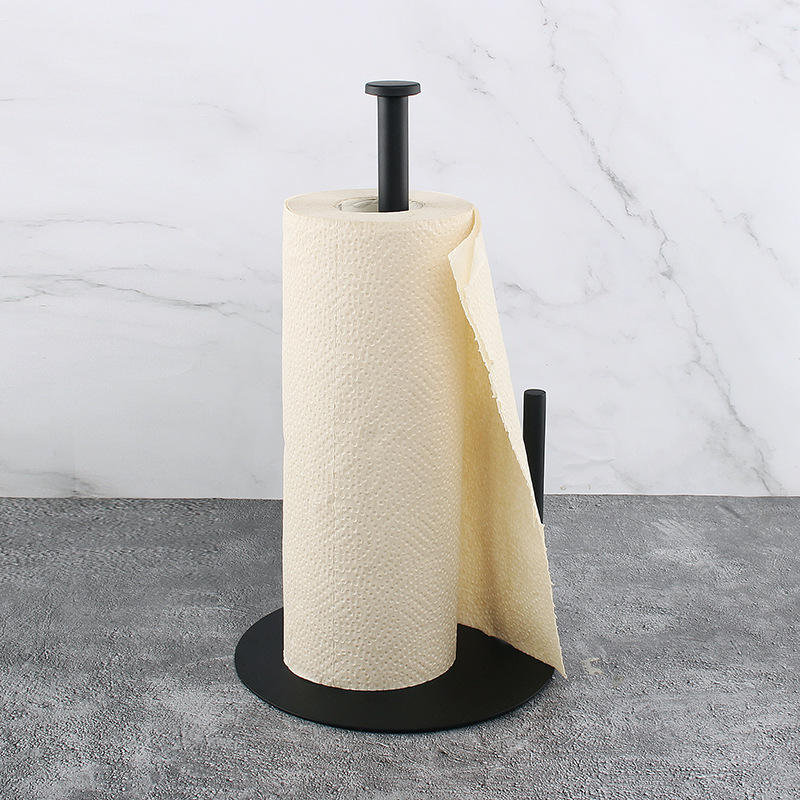 Detachable Paper Towel Holder Stand in Stainless Steel