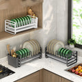 Kitchen Dish Plate Storage Organizer Rack for Kitchen Countertop