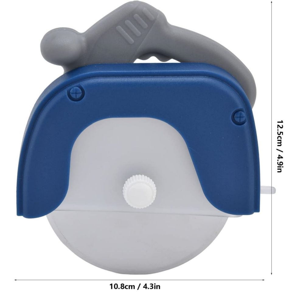 Stainless Steel Kitchen Tool Set with Pizza Cutter, Dough Roller, and Cutters