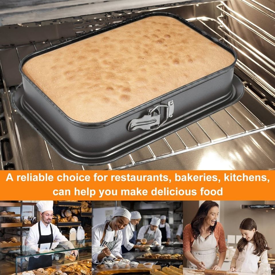 Non-Stick Cheesecake Pan with Carbon Steel Snap-off Features