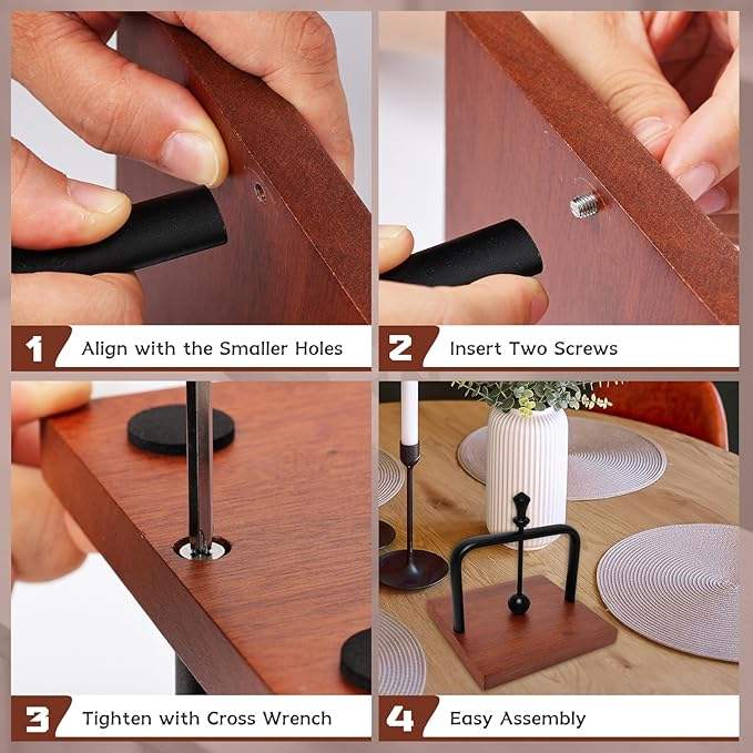 Modern Solid Wood Napkin Holder for Cafe, Hotel, and Home Tables - Western Restaurant Napkin Stand for Storage