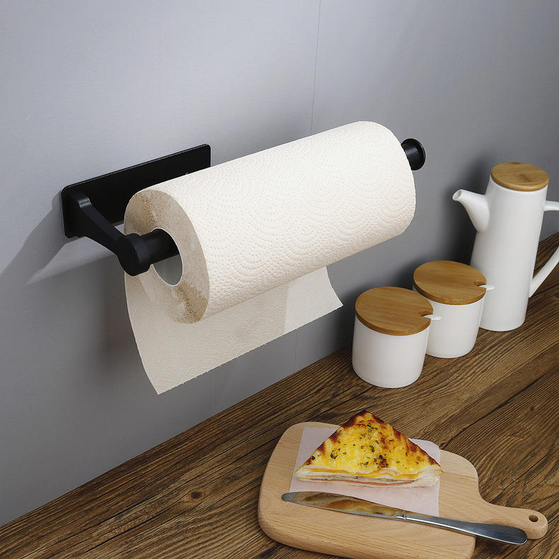 Creative Self-Adhesive Kitchen Towel Holder