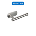 Paper Towel Holder Under Cabinet Wall Mount for Kitchen Paper Towel, Self-Adhesive Paper Towel Holder, Stainless Steel SUS304