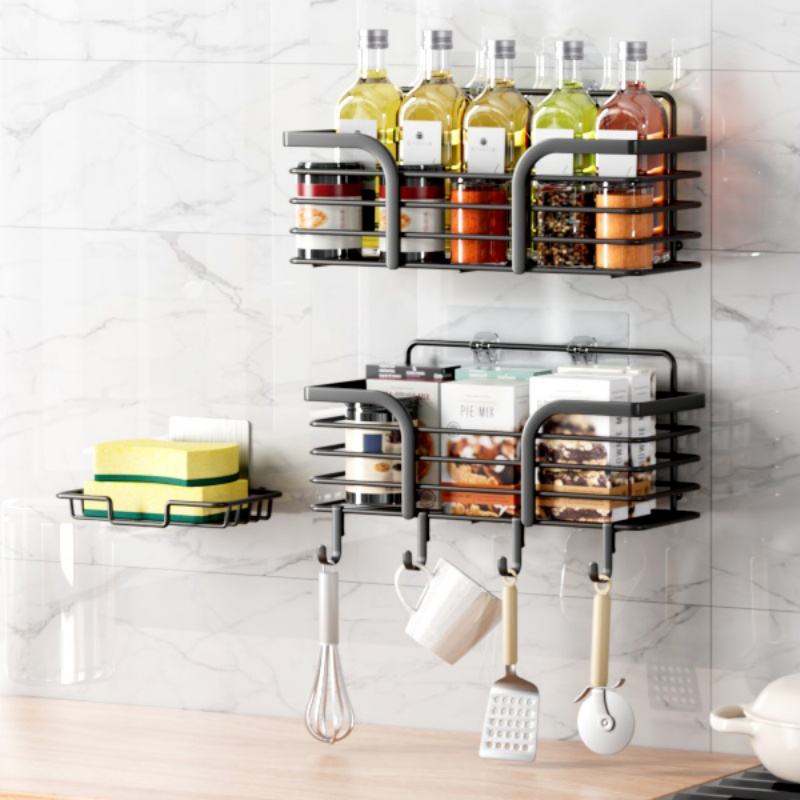 Bathroom Organizer Shelf Set Bathroom Wall Storage Multipurpose Organization Shelves