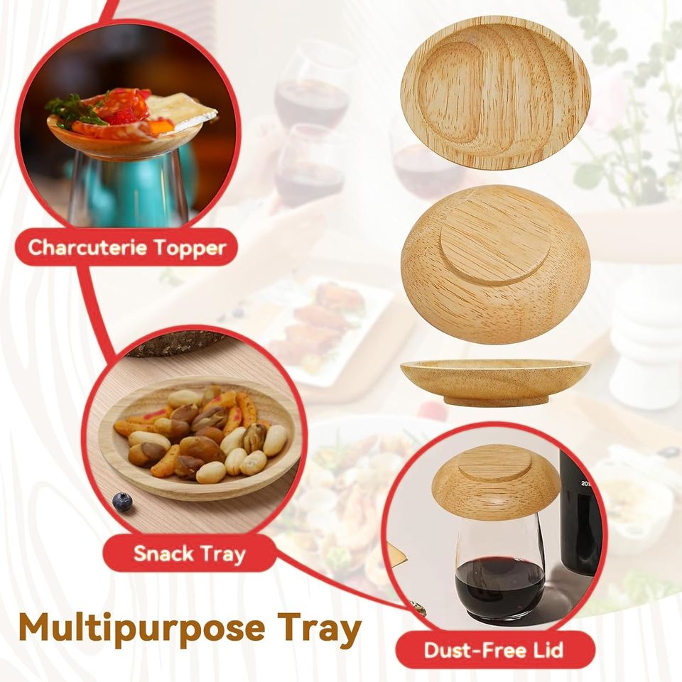 Mini Bamboo Dip Sauce Bowls for Home Use - Ideal for Jam, Sushi, Ketchup, Barbecue Sauce, and Fast Food Restaurants