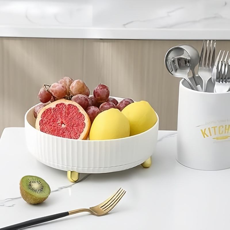 360° Rotating Cosmetic Perfume Organizer Tray for Skincare, Ideal for Vanities and Bathroom Countertops