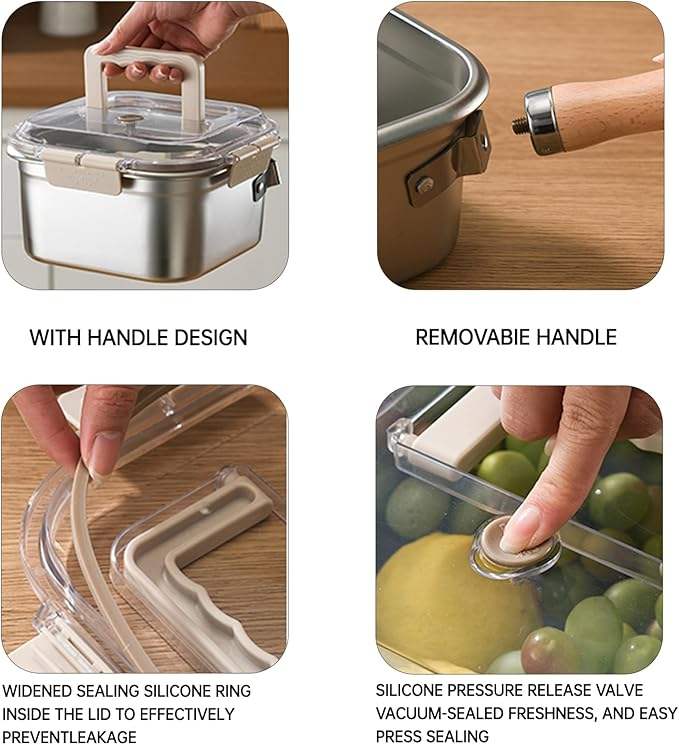 Portable Stainless Steel Fryer with Basket, Lid, Handle, and Oil Filter Sieve