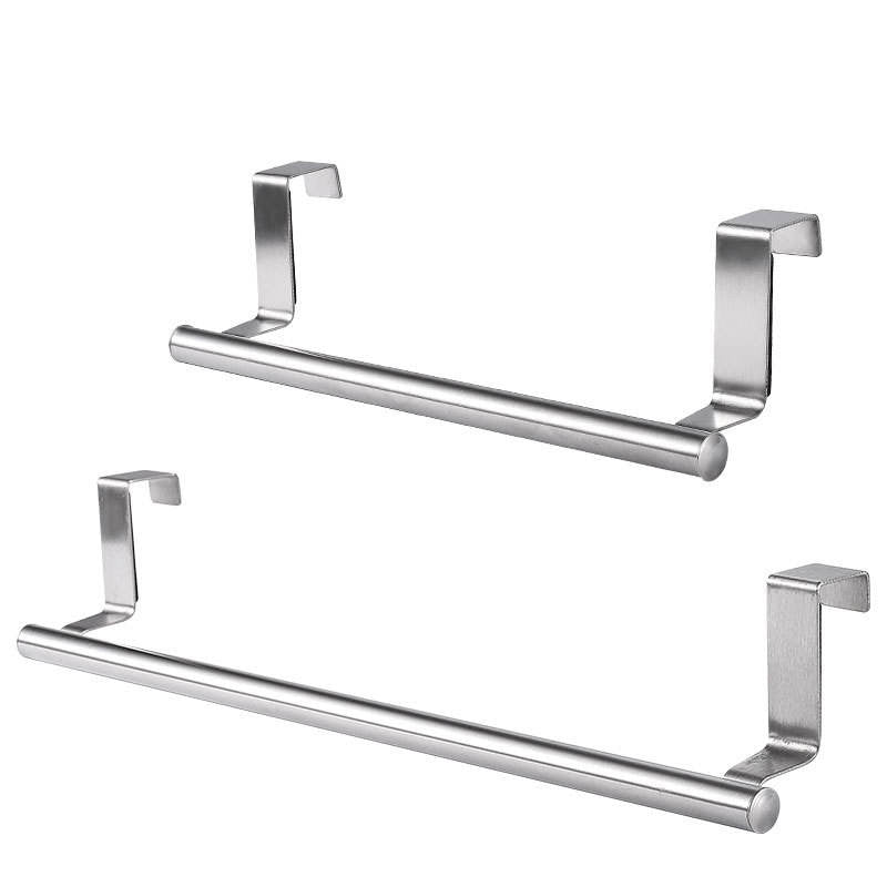 Kitchen Paper Towel Holder Stainless Steel Towel Rack Bathroom Shelf