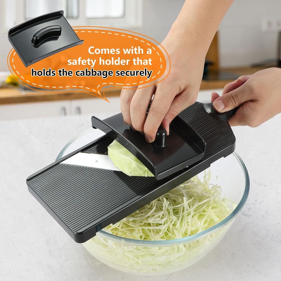 Adjustable Stainless Steel Kitchen Chopper for Fruits & Vegetables