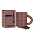 Cloud-Shaped 12oz Stainless Steel Travel Coffee Mug with Handle