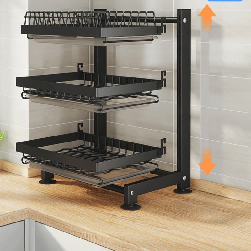 Kitchen Dish Storage Rack