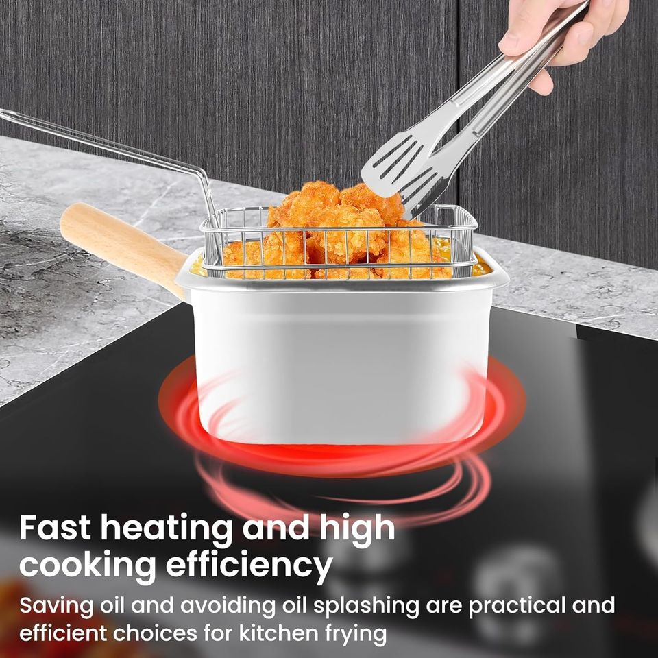 Portable Outdoor Cooking Utensil Stainless Steel Fresh Keeper Pot with Steam Bread Hot Dish Functions
