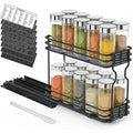 2-Tier Bestseller Classic Style Metal Spice Rack Organizer