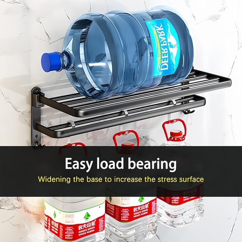 Modern Bathroom Accessories Set with Metal Construction