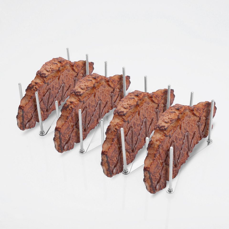 Adjustable 5-Layer Folding Plate Organizer Rack for Kitchen