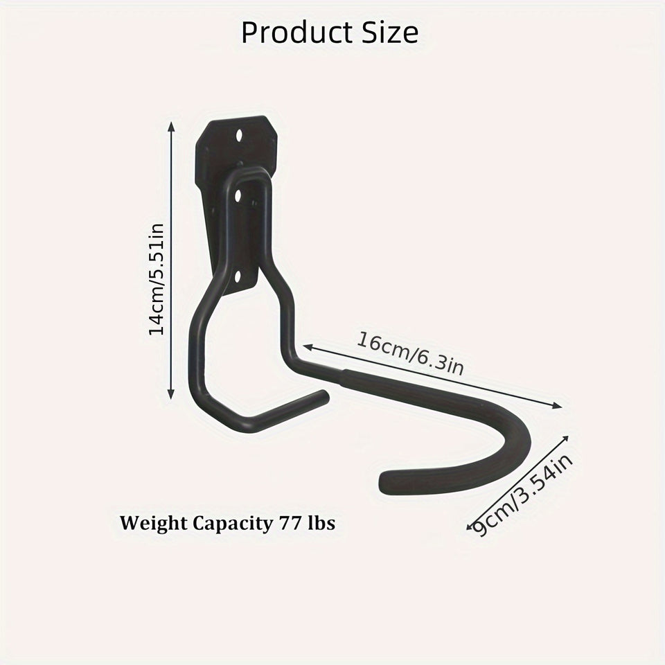 Bicycle Storage Rack Wall Mount Space Saving Vertical Garage Bike Holder Storage Stand