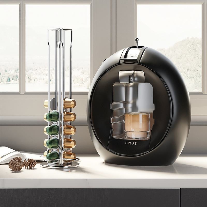 Nespresso Iron Organizer Coffee Capsule Holder Display Practical Storage for Coffee Pods