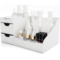 Fashionable Clothing and Makeup Organizer with Lipstick Cosmetic Storage