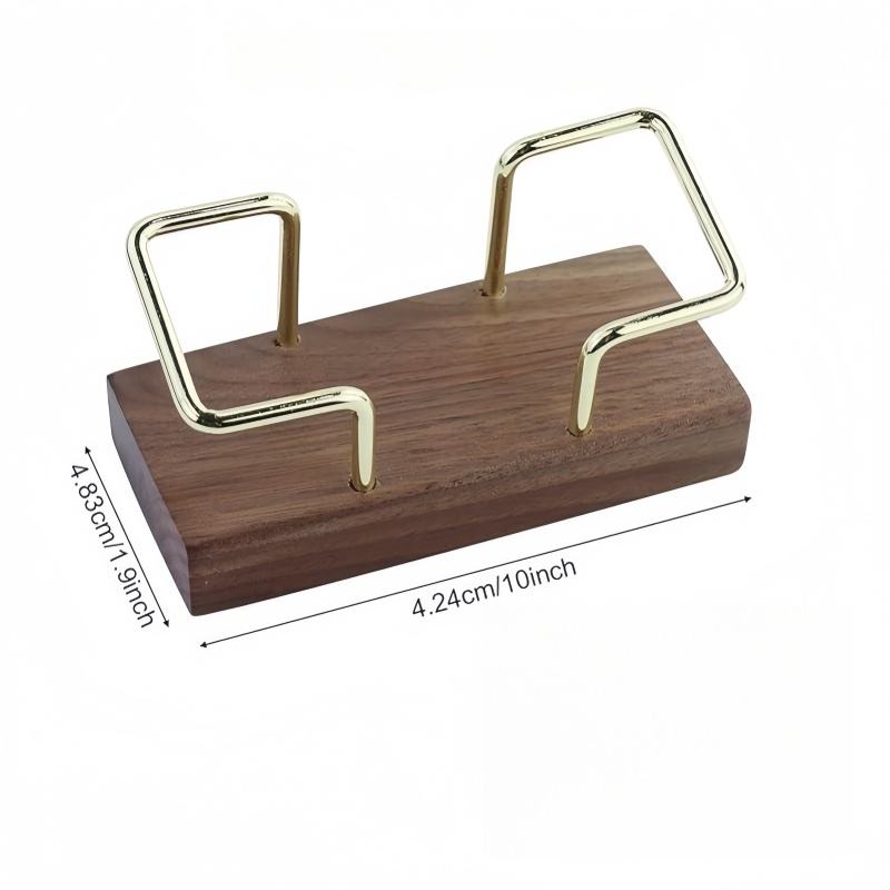 High-Quality Wooden Business Card Holder