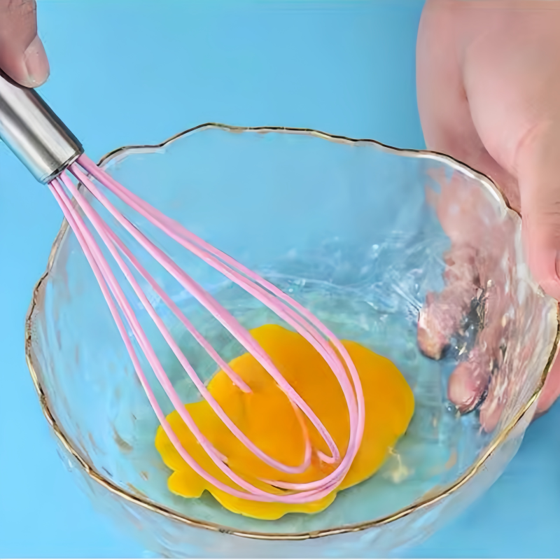 Environmentally Friendly Silicone Bakeware Set Multifunctional Scraper Spatula Oil Brush Egg Beater Cooking Spoon Utensil Set