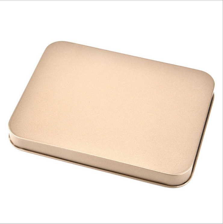 10-Inch Rectangular Non-Stick Gold Carbon Steel Bakeware Set for Home and Hotel Use, Ideal for Bread Loaf and Cake Baking Tools