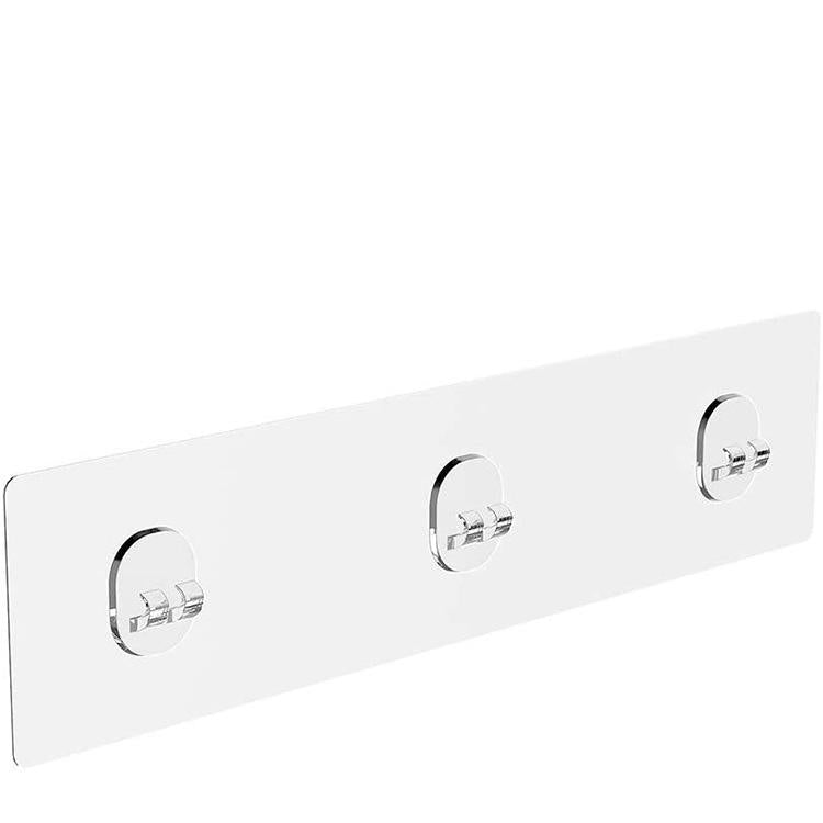 Self-Adhesive Shower Caddy Organizer, Rustproof Stainless Steel Wall Mounted Shower Shelf, Set of 2