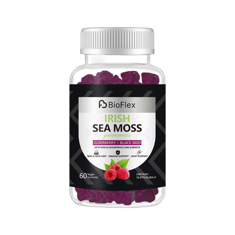 OEM Vegan Sea Moss Black Seed Oil Gummies with Herbal Extracts
