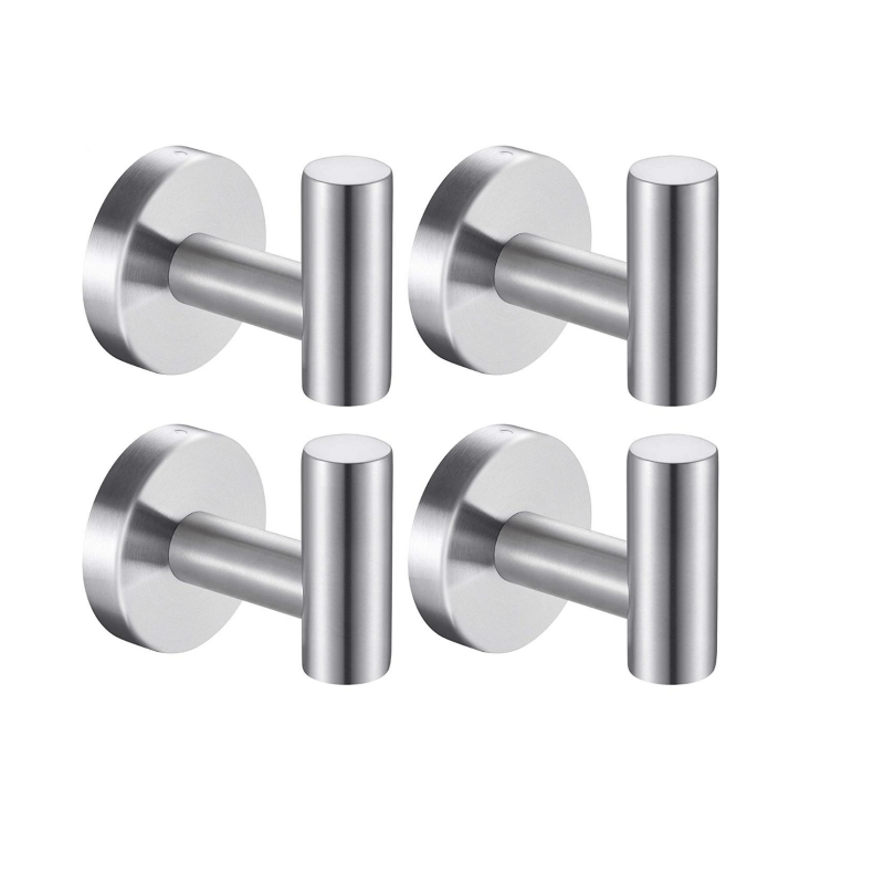 4-Piece Wall Mounted Towel Hooks Set