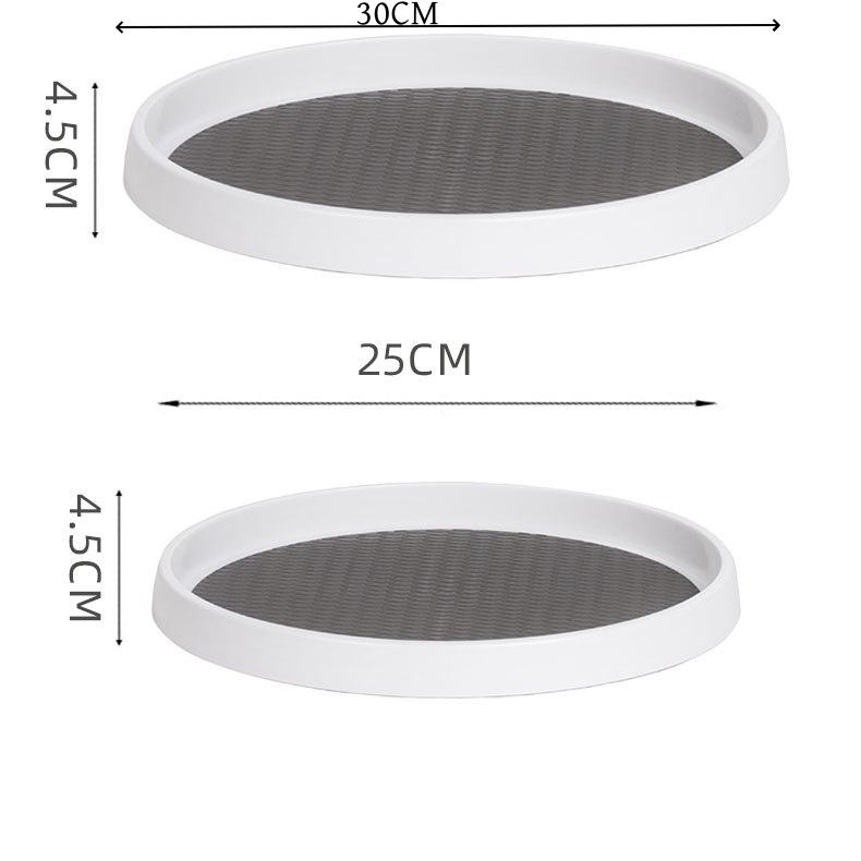 Rotatable Kitchen Silicone Spice Rack - Kitchen & Bathroom Organizer