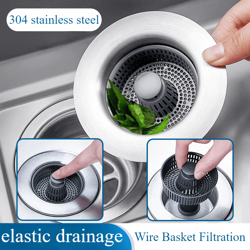 Durable Stainless Steel Sink Drain Stopper
