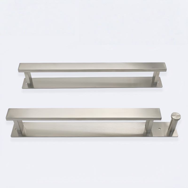 Stainless Steel Bathroom Holder Durable Towel Rack for Apartments, Hotels, Kitchens, and Basement Storage Spaces
