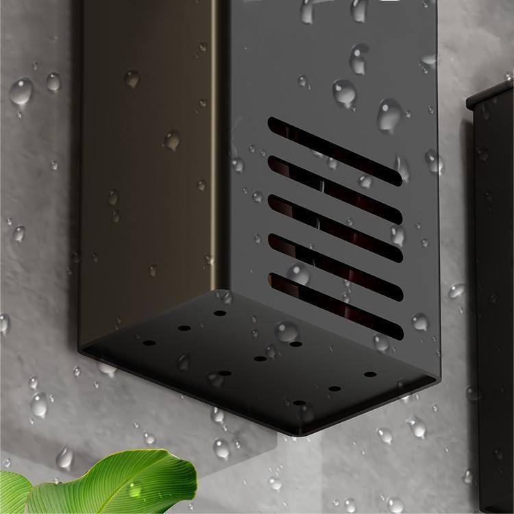 High-Quality Multifunctional Aluminum Wall Mount Shelf for Bathroom Kitchen Living Room