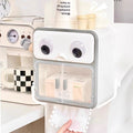 Modern Bathroom Tissue Box Holder with Wall Mount