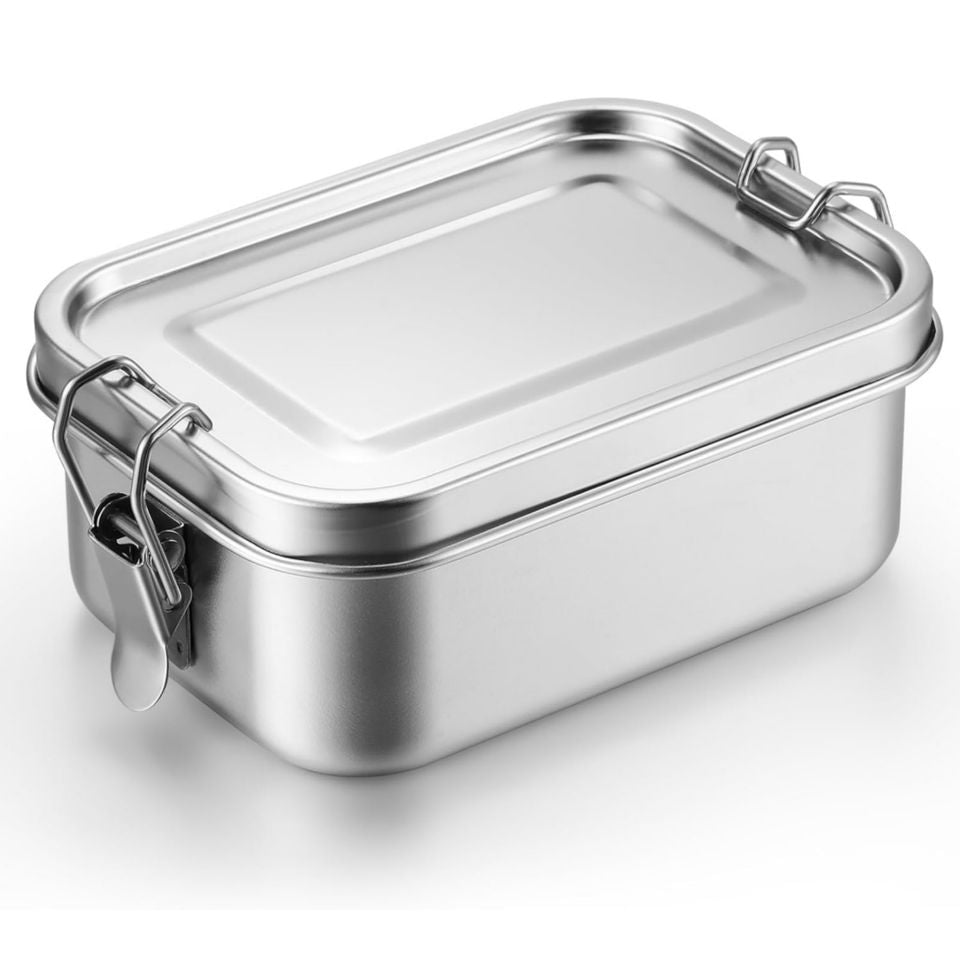 Stainless Steel Bento Lunch Box for School and Office, Ideal for Kids and Adults