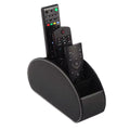 Classic Leather Household Organizer with TV Remote Control Holder Multifunctional Fold Design for Home Use