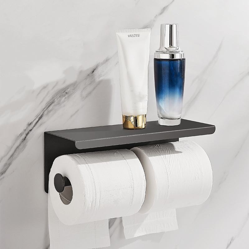 Modern Stainless Steel Wall-Mounted Toilet Paper Holder