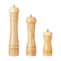 Adjustable Wooden Pepper Mill with Ceramic Grinding Mechanism
