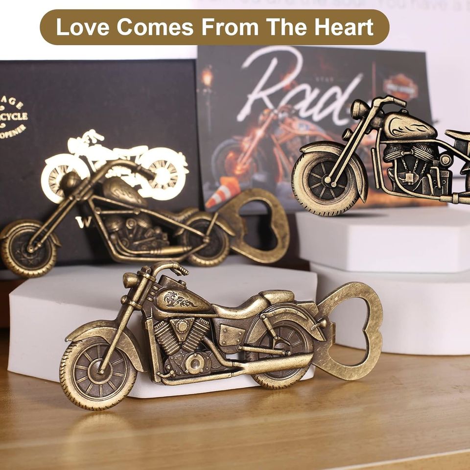 Motorcycle Zinc Alloy Bottle Opener Keychain