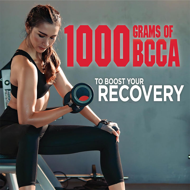 BioFlex China Manufacturer Logo Amino Acid BCAA Gummies 1000mg Muscle Regeneration Supplement