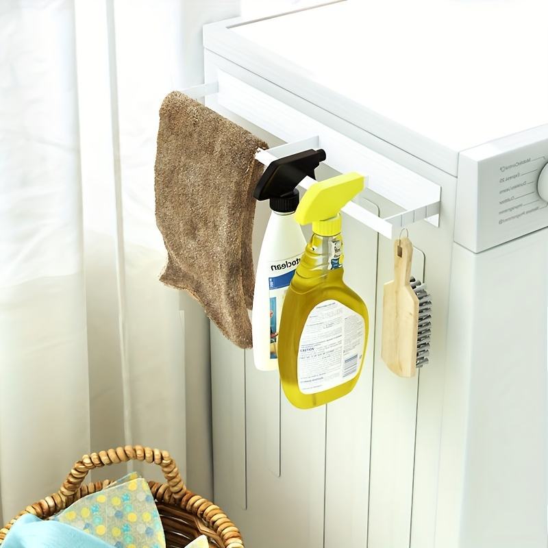 Magnetic Suction Wall Drying Rack for Washing Machines