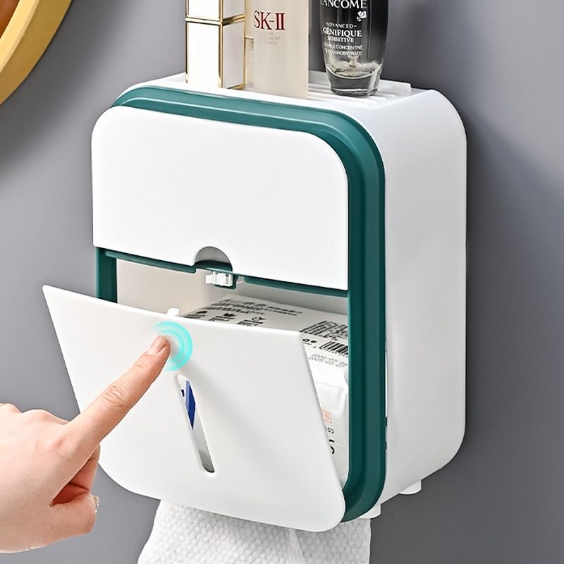 Modern Wall-Mounted Toilet Paper Box