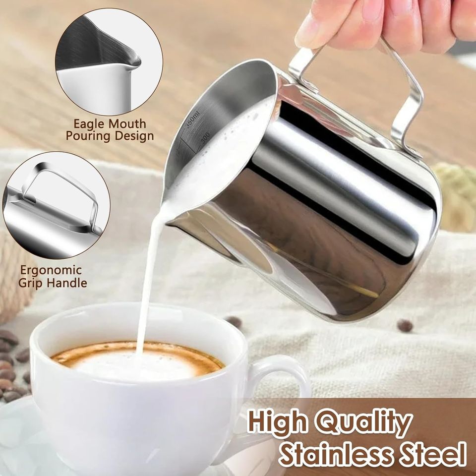 Stainless Steel Milk Frothing Pitcher